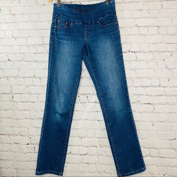 JAG Jeans Women’s High Waist Straight Cut Size 4 - Picture 1 of 6